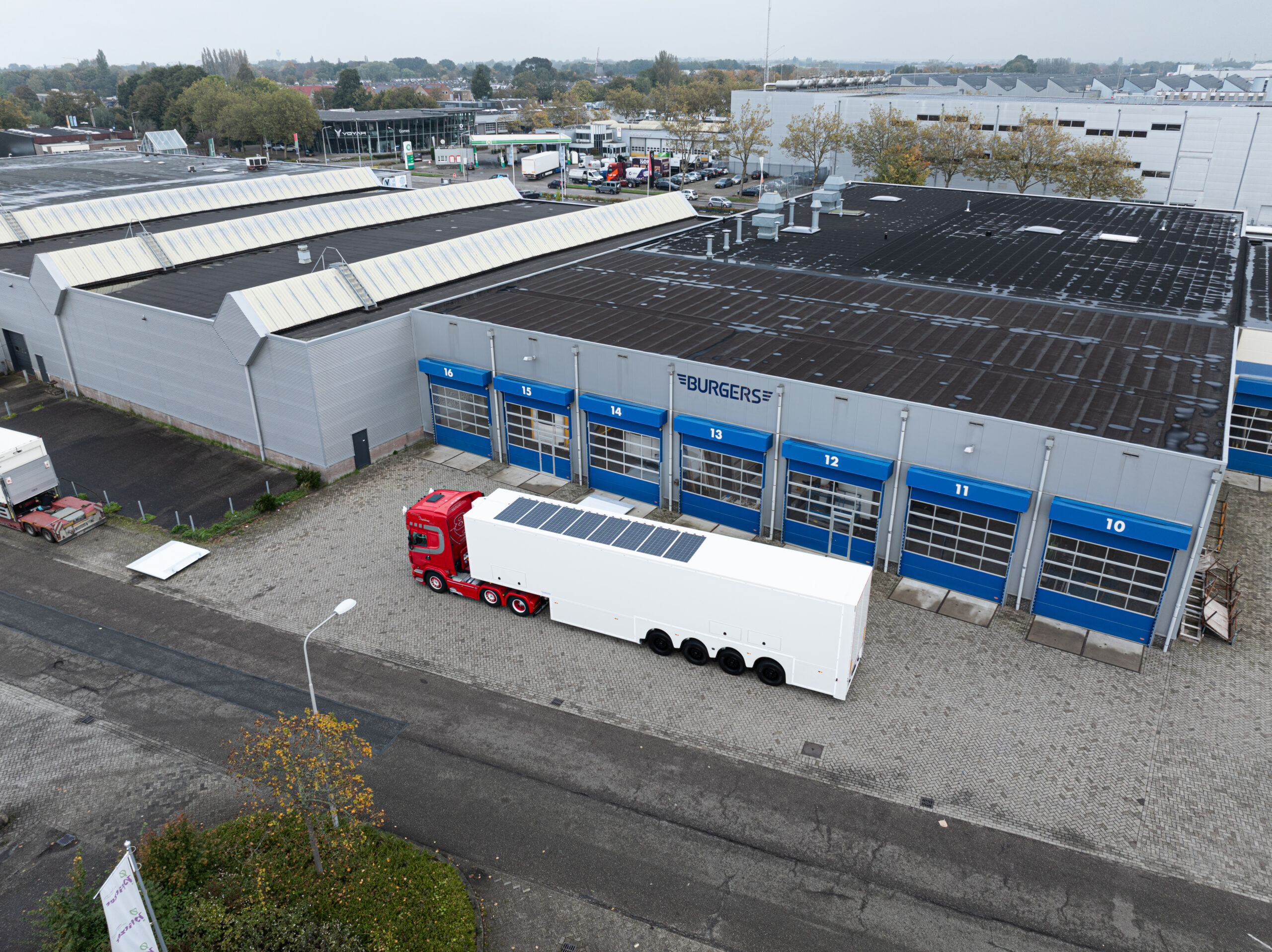 Royal Burgers Group Factory — Aerial View, Aalsmeer NL