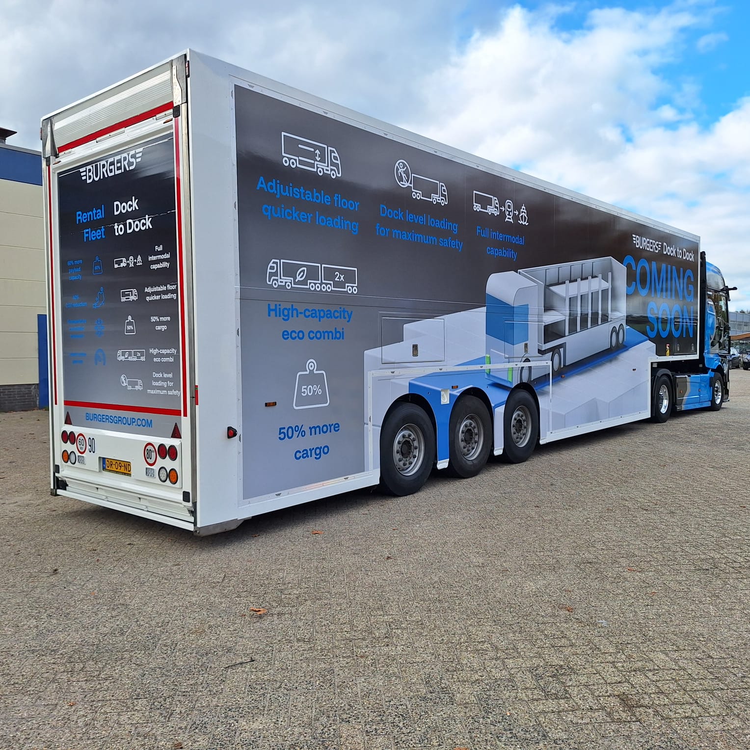 Royal Burgers Group Double Deck Showroom Truck
